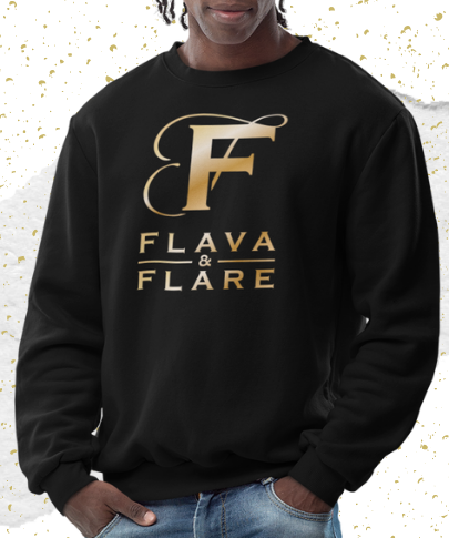 Flava and Flare Sweatshirt - Black